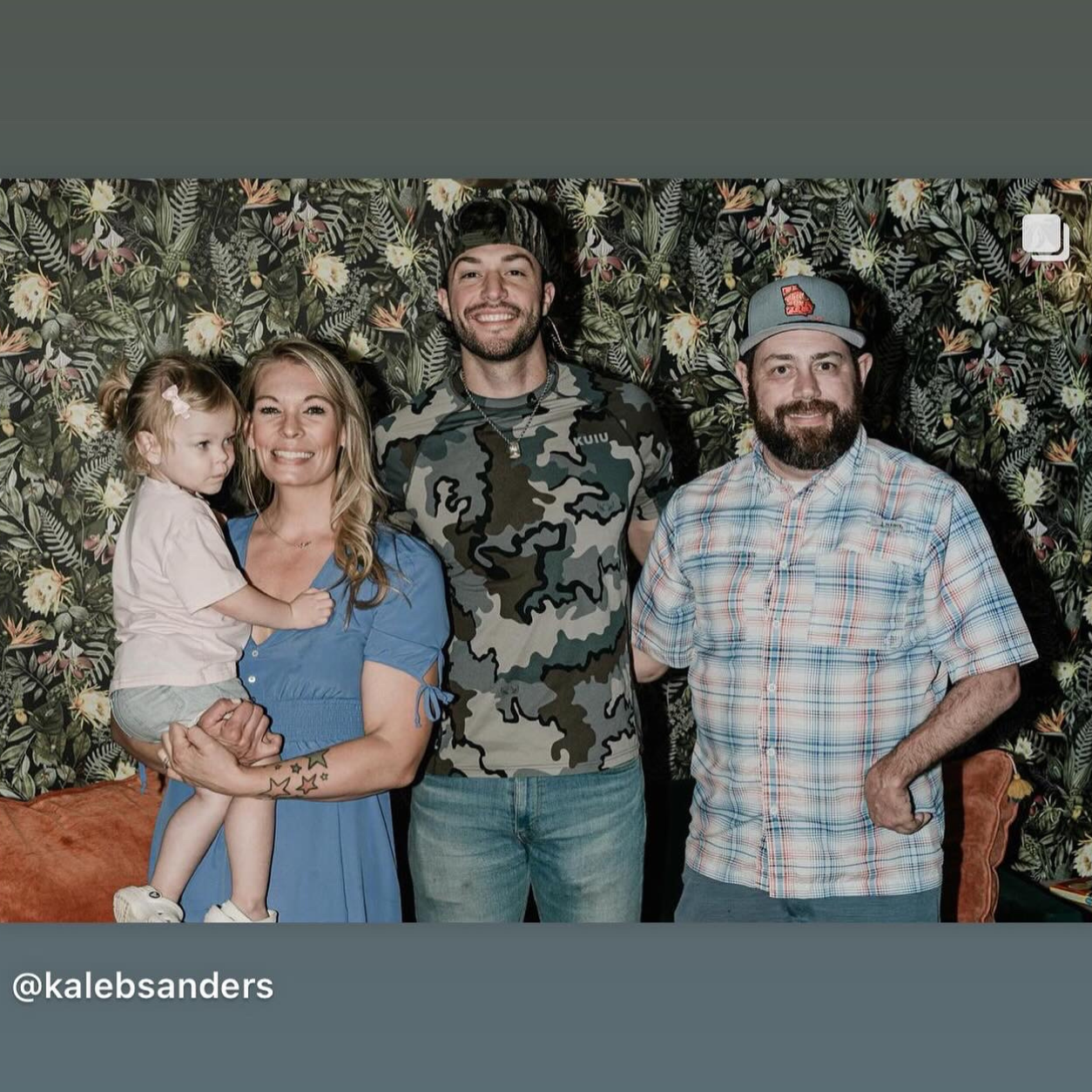 The Palmer family and friends at a Flourish Taproom event